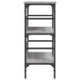 Engineered wood gray Sonoma console table 75x32x75 cm by , Side tables - Ref: Foro24-839056, Price: 51,20 €, Discount: %