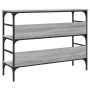 Mesa consola madera de ingeniería gris Sonoma 100x32x75 cm de , Mesas auxiliares - Ref: Foro24-839061, Precio: 65,49 €, Descu...