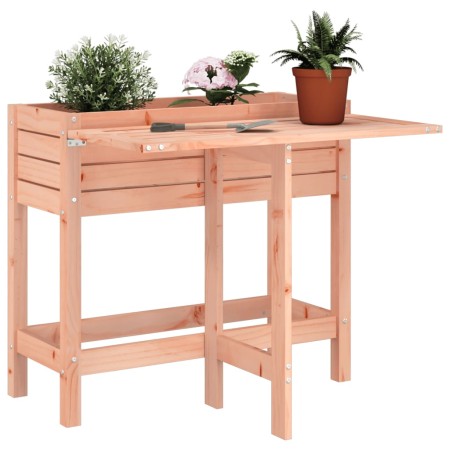 Planter with folding lid made of solid Douglas pine wood by , Pots and planters - Ref: Foro24-825126, Price: 88,57 €, Discoun...