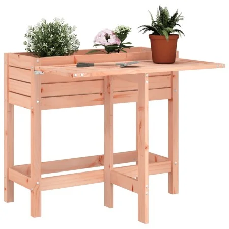 Planter with folding lid made of solid Douglas pine wood by , Pots and planters - Ref: Foro24-825126, Price: 87,42 €, Discoun...