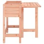 Planter with folding lid made of solid Douglas pine wood by , Pots and planters - Ref: Foro24-825126, Price: 88,57 €, Discoun...