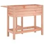 Planter with folding lid made of solid Douglas pine wood by , Pots and planters - Ref: Foro24-825126, Price: 87,42 €, Discoun...