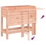 Planter with folding lid made of solid Douglas pine wood by , Pots and planters - Ref: Foro24-825126, Price: 87,42 €, Discoun...