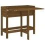 Planter with folding lid made of solid pine wood in honey brown. by , Pots and planters - Ref: Foro24-825124, Price: 96,75 €,...