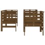 3-teiliges massives Kiefernholz honigbraunes Gartenmöbel-Set von , Gartensets - Ref: Foro24-825145, Preis: 180,11 €, Rabatt: %
