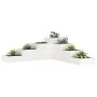 Planter 4 levels solid white pine wood 106x104.5x36 cm by , Pots and planters - Ref: Foro24-825325, Price: 98,78 €, Discount: %