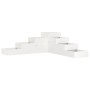 Planter 4 levels solid white pine wood 106x104.5x36 cm by , Pots and planters - Ref: Foro24-825325, Price: 100,41 €, Discount: %
