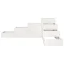 Planter 4 levels solid white pine wood 106x104.5x36 cm by , Pots and planters - Ref: Foro24-825325, Price: 98,78 €, Discount: %