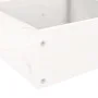 Planter 4 levels solid white pine wood 106x104.5x36 cm by , Pots and planters - Ref: Foro24-825325, Price: 98,78 €, Discount: %