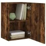 Wand-TV-Möbel 2 Stück geräuchertes Eichenholz 40,5x30x60 cm von , TV-Möbel - Ref: Foro24-836919, Preis: 66,02 €, Rabatt: %