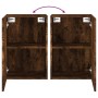 Wand-TV-Möbel 2 Stück geräuchertes Eichenholz 40,5x30x60 cm von , TV-Möbel - Ref: Foro24-836919, Preis: 66,94 €, Rabatt: %