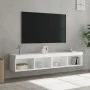 TV-Möbel mit LED-Leuchten 2 Stück weiß 80x30x30 cm von , TV-Möbel - Ref: Foro24-837142, Preis: 72,82 €, Rabatt: %