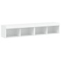 Muebles de TV con luces LED 2 uds blanco 80x30x30 cm de , Muebles TV - Ref: Foro24-837142, Precio: 76,92 €, Descuento: %