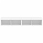 TV-Möbel mit LED-Leuchten 2 Stück weiß 80x30x30 cm von , TV-Möbel - Ref: Foro24-837142, Preis: 73,96 €, Rabatt: %