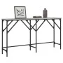 Engineered wood gray Sonoma console table 140x29x75 cm by , Side tables - Ref: Foro24-837760, Price: 49,82 €, Discount: %