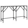 Mesa consola madera de ingeniería gris Sonoma 140x29x75 cm de , Mesas auxiliares - Ref: Foro24-837760, Precio: 49,77 €, Descu...