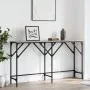 Engineered wood gray Sonoma console table 140x29x75 cm by , Side tables - Ref: Foro24-837760, Price: 49,82 €, Discount: %