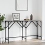 Sonoma Konsolentisch aus grauem Holzwerkstoff 140x29x75 cm von , Seitentische - Ref: Foro24-837760, Preis: 50,44 €, Rabatt: %