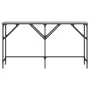 Engineered wood gray Sonoma console table 140x29x75 cm by , Side tables - Ref: Foro24-837760, Price: 49,82 €, Discount: %