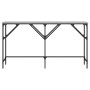 Sonoma Konsolentisch aus grauem Holzwerkstoff 140x29x75 cm von , Seitentische - Ref: Foro24-837760, Preis: 50,44 €, Rabatt: %