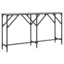 Sonoma Konsolentisch aus grauem Holzwerkstoff 140x29x75 cm von , Seitentische - Ref: Foro24-837760, Preis: 50,44 €, Rabatt: %