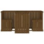 2-Sitzer-Balkongarnitur Kiefernholz massiv honigbraun von , Gartensets - Ref: Foro24-825061, Preis: 154,02 €, Rabatt: %