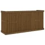 2-Sitzer-Balkongarnitur Kiefernholz massiv honigbraun von , Gartensets - Ref: Foro24-825061, Preis: 152,42 €, Rabatt: %
