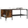 Couchtisch Regal Holzwerkstoff Räuchereiche 100x51x40cm von , Couchtisch - Ref: Foro24-837734, Preis: 49,05 €, Rabatt: %