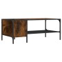 Couchtisch Regal Holzwerkstoff Räuchereiche 100x51x40cm von , Couchtisch - Ref: Foro24-837734, Preis: 49,05 €, Rabatt: %