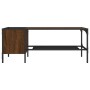 Couchtisch Regal Eiche braun 100x51x40 cm von , Couchtisch - Ref: Foro24-837736, Preis: 35,54 €, Rabatt: %
