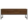 Couchtisch aus brauner Eiche 101x49x39,5 cm von , Couchtisch - Ref: Foro24-837741, Preis: 69,59 €, Rabatt: %