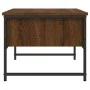 Engineered wood brown oak coffee table 101x49x39.5 cm by , Coffee table - Ref: Foro24-837741, Price: 69,59 €, Discount: %