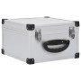 Silbernes Gehäuse aus Aluminium und ABS für 40 CDs von vidaXL, CD/DVD-Organizer und -Hüllen - Ref: Foro24-91858, Preis: 43,26...