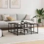 Mesa de centro madera de ingeniería roble marrón 91x91x40 cm de , Mesas de centro - Ref: Foro24-839077, Precio: 57,93 €, Desc...