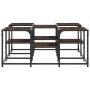 Couchtisch aus Holzwerkstoff braune Eiche 91x91x40 cm von , Couchtisch - Ref: Foro24-839077, Preis: 58,47 €, Rabatt: %
