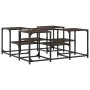 Mesa de centro madera de ingeniería roble marrón 91x91x40 cm de , Mesas de centro - Ref: Foro24-839077, Precio: 57,93 €, Desc...