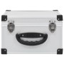 Silbernes Gehäuse aus Aluminium und ABS für 40 CDs von vidaXL, CD/DVD-Organizer und -Hüllen - Ref: Foro24-91858, Preis: 43,26...