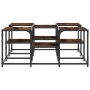 Couchtisch Holzwerkstoff Räuchereiche 91x91x40 cm von , Couchtisch - Ref: Foro24-839075, Preis: 56,46 €, Rabatt: %