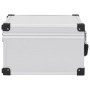 Silbernes Gehäuse aus Aluminium und ABS für 40 CDs von vidaXL, CD/DVD-Organizer und -Hüllen - Ref: Foro24-91858, Preis: 43,26...