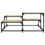 Mesa de centro madera ingeniería roble Sonoma 87,5x87,5x40 cm de , Mesas de centro - Ref: Foro24-837743, Precio: 41,24 €, Des...