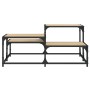 Mesa de centro madera ingeniería roble Sonoma 87,5x87,5x40 cm de , Mesas de centro - Ref: Foro24-837743, Precio: 41,58 €