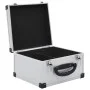 Silbernes Gehäuse aus Aluminium und ABS für 40 CDs von vidaXL, CD/DVD-Organizer und -Hüllen - Ref: Foro24-91858, Preis: 42,46...