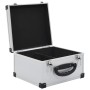 Silbernes Gehäuse aus Aluminium und ABS für 40 CDs von vidaXL, CD/DVD-Organizer und -Hüllen - Ref: Foro24-91858, Preis: 43,26...