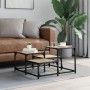 Engineered wood Sonoma oak coffee table 68x68x40 cm by , Coffee table - Ref: Foro24-837748, Price: 39,51 €, Discount: %
