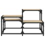 Engineered wood Sonoma oak coffee table 68x68x40 cm by , Coffee table - Ref: Foro24-837748, Price: 39,51 €, Discount: %