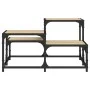 Engineered wood Sonoma oak coffee table 68x68x40 cm by , Coffee table - Ref: Foro24-837748, Price: 35,20 €, Discount: %