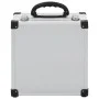 Silbernes Gehäuse aus Aluminium und ABS für 40 CDs von vidaXL, CD/DVD-Organizer und -Hüllen - Ref: Foro24-91858, Preis: 42,46...