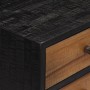 Solid recycled teak console table with drawers 116x30x76 cm by , Drawers - Ref: Foro24-358525, Price: 197,81 €, Discount: %
