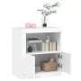 Sideboard with white LED lights 60.5x37x67 cm by , Sideboards - Ref: Foro24-836616, Price: 91,21 €, Discount: %