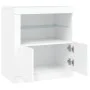 Sideboard with white LED lights 60.5x37x67 cm by , Sideboards - Ref: Foro24-836616, Price: 91,21 €, Discount: %